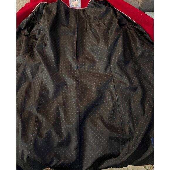 Tommy Hilfiger red hooded double breasted coat size medium - Picture 8 of 8